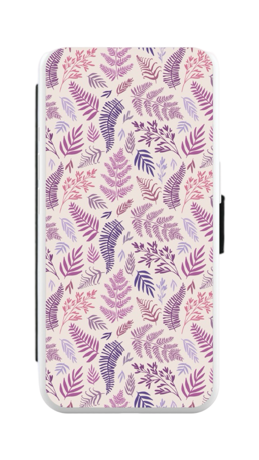 Jungle Fern PU Leather IPhone Flip Case